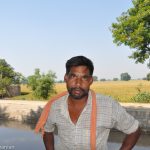 Beside a canal, two farm laborers take a chai break in the shade of a tree, their bodies suspended on a charpoi cot above the earth. Jasbeer is thirty and scowling as he speaks of his work on the fields where industrial fertilizers are used. "I don’t like the chemicals," he says, standing up, a canal a slow flow of liquid brown channeled in concrete behind him. "I feel intoxicated by them, in a bad way." It is the canal water that he and the other farmers use to top off backpack sprayers where the concentrated chemicals are poured before they walk through the fields, barefoot, maskless. " I really detest it because I work with poisons all day and it makes me want to drink at night. I‘d prefer to work on a natural farm." He places his hands on his hips when I lift my camera. The other farmer remains on the charpoi, defeated or just tired. "I can’t afford not to do it without chemicals," he says, "so it doesn’t matter if I don’t like it." #RiverRuns #ElementalIndia
#earth #organic #agriculture #GreenRevolution #ecoswaraj #Bathinda #Punjab #India #truestory